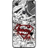 DC Comics Superman Comic Pattern Logo in Red Google Pixel 3 XL Skin